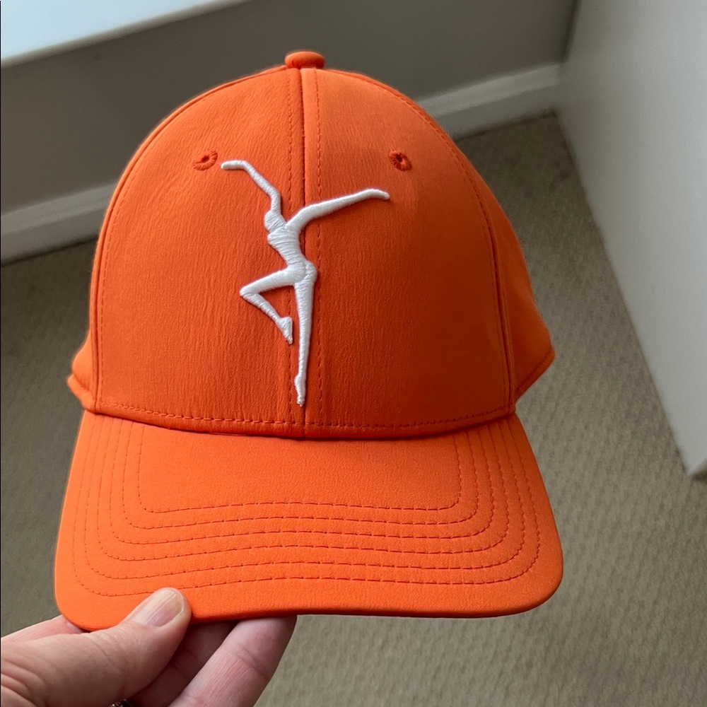 Orange Dave Matthews Baseball Cap - flex fit - size Medium
